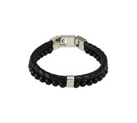 FOSSIL Braccialetto nero / argento Uomo FOSSIL One Size nero / argento