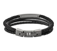 FOSSIL braccialetto Vintage Casual Multi-Strand Bracelet Black