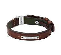 Fossil Machine JF04963040 - Braccialetto da uomo in pelle multicolore