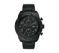 Fossil Bronson Watch for Men, Quartz Chronograph movement with Leather or Stainless steel Strap