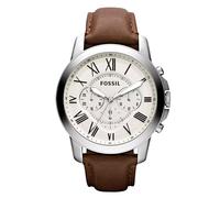 Fossil Brown Leather Dress Watch