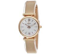 Fossil Carlie ES4433, orologio da donna in acciaio inox con quadrante in madreperla, Bracciale