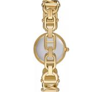 Fossil Carlie Orologio per donna, movimento al quarzo con cinturino in acciaio o in pelle, Oro metallizzato