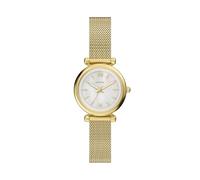 Fossil Carlie ES5462 - Orologio da donna in acciaio inox, 28 mm, colore: oro