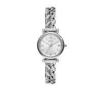 Fossil ES4432 Orologio bracciale Femmina Quarzo Argento, Bianco