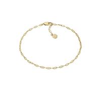 Fossil Cavigliera da donna in ottone con chiusura a moschettone, Tono oro