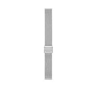 Fossil Cinturino da Donna, Bracciale in Acciaio Inossidabile da 16 mm, D'argento