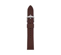 Fossil Cinturino da Donna, Pelle o Pelle Litehide da 18 mm, Marrone Scuro