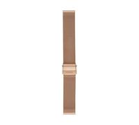 Fossil Cinturino intercambiabile da donna, 18 mm acciaio inox oro rosa, S181375