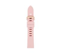 Fossil Cinturino Intercambiabile per Orologi Unisex, Larghezza 20 mm, Cinturino in Silicone, S201110, Rosa chiaro