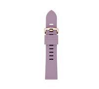 Fossil Cinturino Intercambiabile per Orologio Unisex, Larghezza 20 mm, Cinturino in Silicone, S201109, Viola chiaro