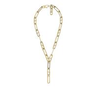 Fossil Collana a catena da donna in acciaio inox con chiusura a moschettone