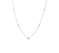 FOSSIL Collana argento / trasparente, Taglia One Size