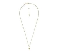 Fossil Collana da donna, collana a catena in acciaio inossidabile Heritage, Oro Rosa/Bianco (Rose Gold And White)