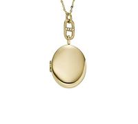Fossil Elegante collana placcata oro con medaglione Heritage Locket JF04426710