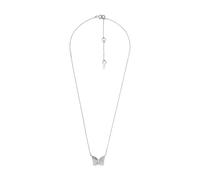 Fossil Collana Da Donna In Argento Sterling, Lunghezza: 356mm+51mm, Larghezza: 13mm, Altezza: 9,5mm Collana In Argento Sterling, JFS00619040