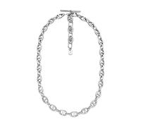 Fossil collana da donna in ottone o acciaio inossidabile con chiusura a ghiera