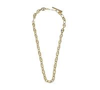 Fossil collana da donna in ottone o acciaio inossidabile con chiusura a ghiera