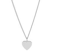 Fossil Collana Da Donna Vintage Iconic, Lunghezza Totale: 45,7 Cm + 5,1 Cm Di Prolunga Collana In Acciaio Inossidabile, JF03330040