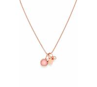Fossil Collana Da Donna Personalizzata, Lunghezza Totale: 40 Cm + 5 Cm Di Estensione Della Catena In Acciaio Inossidabile Oro Rosa, JF03046791