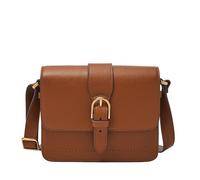 Fossil Crossbody Bag, Borsa a Tracolla Zoey Donna, Marrone Medio Medio, Medium