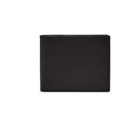 Fossil Derrick RFID - Portamonete grande da uomo, colore: nero