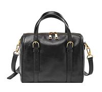 Fossil Carlie Borsetta in pelle 26 cm schwarz (ZB1772-001)