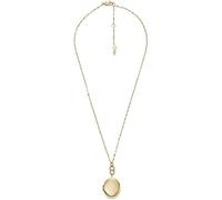 Fossil Elegant gold-plated Collana with medallion Heritage Locket JF04426710
