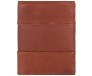 Fossil Everett Custodia per carte di credito in pelle 10 cm marrone