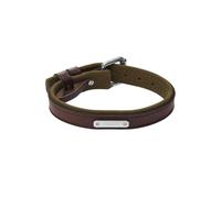 Fossil Everett JA7315998 - Bracciale da uomo in pelle marrone