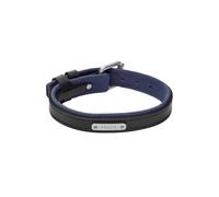 Fossil Everett JA7316998 - Bracciale da uomo in pelle nera