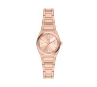 Fossil Everett - Orologio da donna in acciaio inossidabile con tre lancette color oro rosa