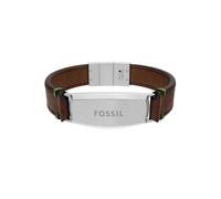 Fossil Everett Uomo Bracciale in pelle marrone, JF04988040