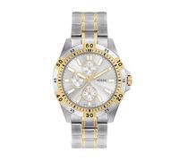 Fossil Garrett Orologio da uomo multifunzione bicolore in acciaio inossidabile (Modello: FS6148)