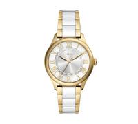 Fossil Gilmore Orologio Donna, Movimento al Quarzo Tre Lancette Data con cinturino in acciaio inossidabile o pelle