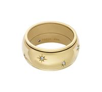 Fossil Glittering gold-plated steel Anello Sadie JF04835710 - Circuit: 54 mm