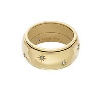 Fossil Glittering gold-plated steel Anello Sadie JF04835710 - Circuit: 60 mm