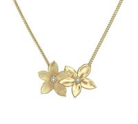 Fossil Gold-plated Collana with flowers Sutton JF04970710