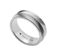 Fossil Harlow Anello Acciaio Circuito 52 Mm Jf04667040 - Anello