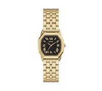 Fossil Harlow - Orologio da donna in acciaio inossidabile dorato a tre lancette (modello: ES5433)
