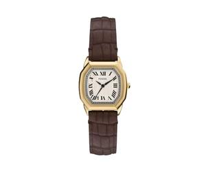 Fossil Harlow Watch for Women, Quartz Three Hand Movement with Stainless Steel or Leather Strap