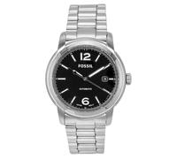 Fossil Heritage Acciaio Inossidabile Quadrante Nero Data ME3223 Orologio Unisex