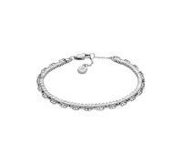 Fossil Heritage D-Link Glitz JA7273040 - Bracciale da donna in metallo argentato, Eine Grösse, Ottone, Nessuna pietra preziosa, Grigio Metallo