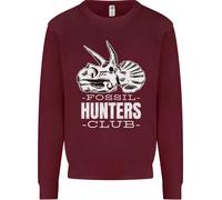 Fossil Hunters Club Palaeontologist Dinosaurs Uomo Sweatshirt Jumper