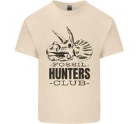 Fossil Hunters Club Paleontologia Dinosauri Uomo Cotone T-Shirt