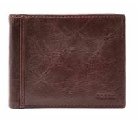 FOSSIL Ingram Bifold With Flip ID Brown