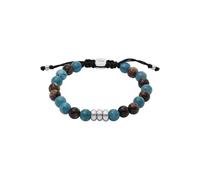 Fossil JA7241040 Bracciale da uomo in ottone placcato taglia unica, in ottone, non è una pietra preziosa, talla única, Ottone, Nessuna pietra preziosa, Azzurro