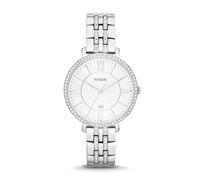 Fossil Jacqueline Orologio da Donna, Misura Cassa 36 mm, Movimento al Quarzo con Cinturino in Acciaio Inossidabile
