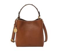 Fossil Jessie Borsa in pelle o poliuretano per donna, Marrone chiaro, 18.42 cm L x 12.7 cm B x 17.78 cm H