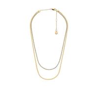 Fossil Ellis JF04939710 - Collana da donna in acciaio inox dorato